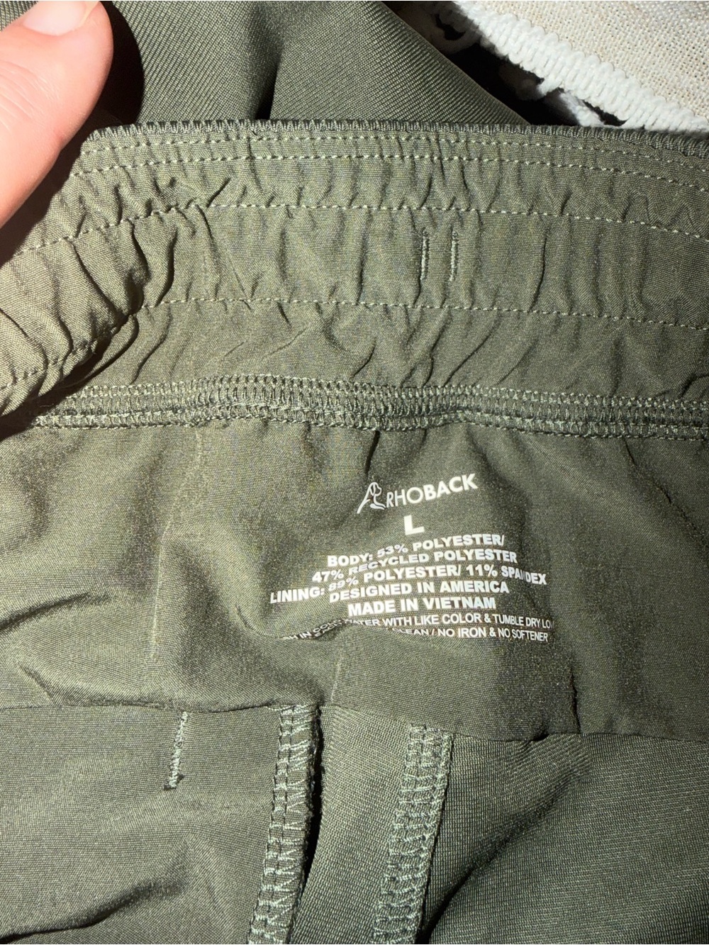RHOBACK Men’s Delta Performance Joggers - Picture 4 of 4